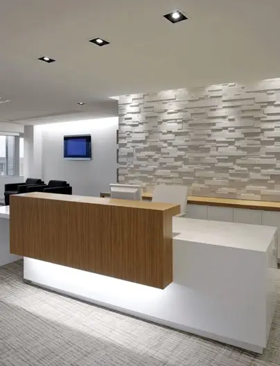 Reforma de recepción - Empresa INSISA S.A.
